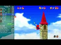 Thumbnail for the Wisp X - Super Mario 64 - 70 Star - 57:29 link, provided by host site