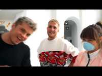 Thumbnail for the Jake Paul - SURPRISING Best Friend with RILEY REID STRIP TEASE link, provided by host site