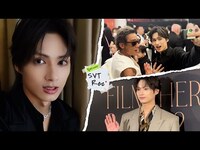 Thumbnail for the Seventeen - [SVT Record] 상하이 국제영화제 레드 카펫 위의 흑발 준냥이🐈‍⬛ | 기념 전시회 관람 | 단홍고 만들어 먹기 🥞 link, provided by host site