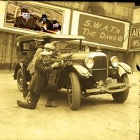 Thumbnail for the Trigger-Happy Kittens - Swat'n the Dawg! link, provided by host site