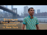 Thumbnail for the Stromae - Takes America - "Papaoutai" in New York City link, provided by host site