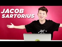 Thumbnail for the Jacob Sartorius - Takes The Millennial Test link, provided by host site