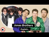 Thumbnail for the Jonas Brothers - Talk Getting the Band Back Together & Fashion Fails | Explain This | Esquire link, provided by host site