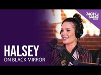 Thumbnail for the Halsey - Talks Ashley O & Black Mirror link, provided by host site