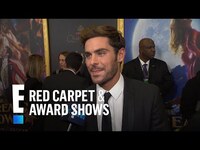 Thumbnail for the Zac Efron - Talks Filming "The Greatest Showman" | E! Red Carpet & Award Shows link, provided by host site