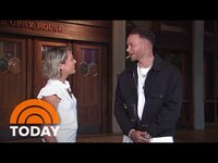 Thumbnail for the Kane Brown - Talks first-ever People's Choice Country Awards link, provided by host site