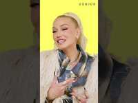 Thumbnail for the Gwen Stefani - Talks how her and Blake Shelton drive each other crazy in love on "Bouquet" 💛 #Genius link, provided by host site