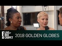 Thumbnail for the Michelle Williams - Talks "#MeToo" at 2018 Golden Globes | E! Red Carpet & Award Shows link, provided by host site
