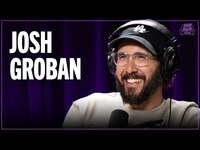Thumbnail for the Josh Groban - Talks "You Raise Me Up," Celine Dion, 'Glee' & Greatest Hit Album ‘Gems’ link, provided by host site