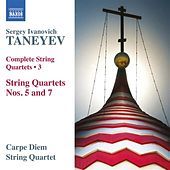 Thumbnail for the Carpe Diem String Quartet - Taneyev: Complete String Quartets, Vol. 3 link, provided by host site