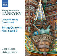 Thumbnail for the Sergei Taneyev - Taneyev: Complete String Quartets, Vol. 4 link, provided by host site