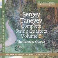 Thumbnail for the Sergei Taneyev - Taneyev: Complete String Quartets, Vol. 5 link, provided by host site