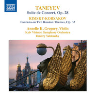 Thumbnail for the Sergei Taneyev - Taneyev: Concert Suite, Op. 28 - Rimsky-Korsakov: Concert Fantasia on Russian Themes, Op. 33 link, provided by host site