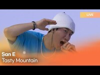 Thumbnail for the San E - (산이) - Tasty Mountain (맛 좋은 산) | K-Pop Live Session | Play11st UP link, provided by host site
