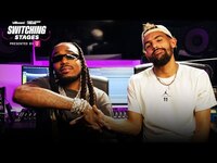 Thumbnail for the Quavo - Teaches Trae Young How to Rap | Switching Stages link, provided by host site