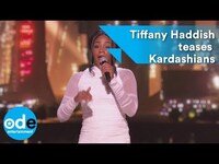 Thumbnail for the Tiffany Haddish - Teases Kim Kardashian and Kris Jenner at MTV Movie Awards link, provided by host site