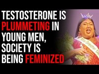 Thumbnail for the Timcast - Testosterone Is Plummeting In Young Men, Society Is Being Feminized And Collapsing link, provided by host site