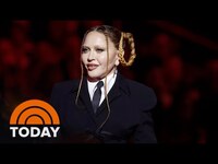 Thumbnail for the Madonna - Thanks fans for support after hospitalization link, provided by host site