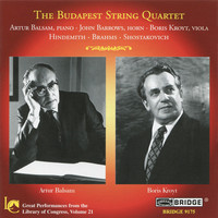 Thumbnail for the Boris Kroyt - The Budapest String Quartet and Friends link, provided by host site