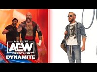 Thumbnail for the All Elite Wrestling - The Butcher challenges Orange Cassidy for the AEW International title | AEW Dynamite link, provided by host site