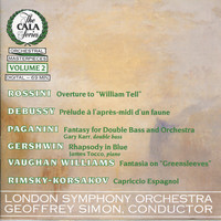 Thumbnail for the London Symphony Orchestra - The Cala Series, Vol. 2 - Rossini, Debussy, Paganini, Gershwin, Vaughan Williams and Rimsky-Korsakov link, provided by host site