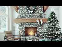 Thumbnail for the Brett Eldredge - The First Noel (Yule Log) link, provided by host site