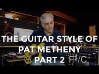 Thumbnail for the Rick Beato - The Guitar Style of Pat Metheny - Part 2 “Playing Over Changes” link, provided by host site