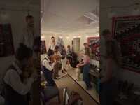 Thumbnail for the Lake Street Dive - The LSD Pickers made their debut this weekend with a bluegrass-ified Party On the Roof! #shorts link, provided by host site