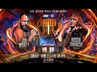 Thumbnail for the All Elite Wrestling - The Main Event: Jon Moxley v Hiroshi Tanahashi | AEW x NJPW Forbidden Door, LIVE! Tonight on PPV link, provided by host site