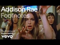 Thumbnail for the Addison Rae - The Making of 'Aquamarine' | Vevo Footnotes link, provided by host site