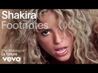 Thumbnail for the Shakira - The Making of 'La Tortura' | Vevo Footnotes link, provided by host site