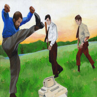 Thumbnail for the Lee Scott - THE MORE I THINK ABOUT IT, THE LESS I CARE link, provided by host site