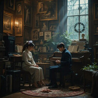 Thumbnail for the William Basinski - The Quiet Between Stars link, provided by host site