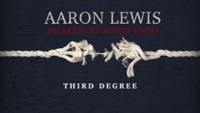 Thumbnail for the Aaron Lewis - The Third Degree (Lyric Video) link, provided by host site