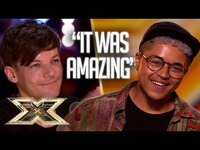 Thumbnail for the Louis Tomlinson - Thinks Felix has the perfect voice! | Unforgettable Audition | The X Factor UK link, provided by host site