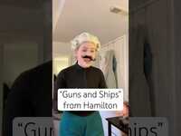 Thumbnail for the Ellie Banke - Throwback vid! “Guns and Ships” in honor of the Hamilton Tony Awards performance last night! link, provided by host site