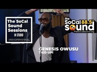 Thumbnail for the Genesis Owusu - Tied Up! (LIVE from 88.5FM The SoCal Sound) link, provided by host site