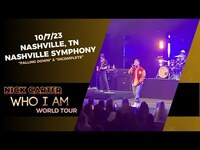 Thumbnail for the Nick Carter - TikTok Live - Nashville, TN - Who I Am Tour link, provided by host site