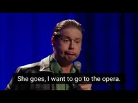 Thumbnail for the Tim Heidecker - Tim Goes To The Opera link, provided by host site