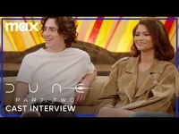 Thumbnail for the Zendaya - Timothée Chalamet, & The Cast Of Dune: Part Two Q&A | Dune: Part Two | Max link, provided by host site