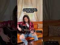 Thumbnail for the Chase McDaniel - To me, a record and a live show can’t be complete without big drums and guitars... link, provided by host site
