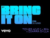 Thumbnail for the Bia - Tones And I, BRING IT ON link, provided by host site