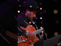 Thumbnail for the Hermanos Gutiérrez - "Tres Hermanos" Live at KEXP link, provided by host site