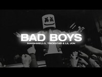 Thumbnail for the Marshmello - Bad Boys (Official Visualizer) link, provided by host site