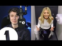 Thumbnail for the Mollie King - Tries to impress Radio 1 bosses... by presenting from their toilet link, provided by host site