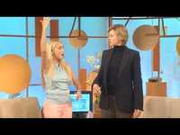 Thumbnail for the Kristin Chenoweth - Tries to Teach Ellen How to Sing link, provided by host site