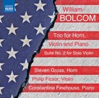 Thumbnail for the Steven Gross - Trio for Horn, Violin & Piano: I. Plodding, Implacably Controlled link, provided by host site