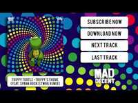 Thumbnail for the TWRK - Trippy Turtle - Trippy's Theme [TWRK Remix] [Official Full Stream] link, provided by host site