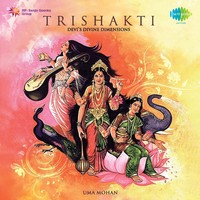 Thumbnail for the Uma Mohan - Trishakti: Devi's Divine Dimensions link, provided by host site