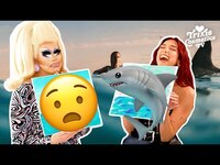 Thumbnail for the Trixie Mattel - Trixie and DUA LIPA Practice the Art of Radical Optimism! link, provided by host site